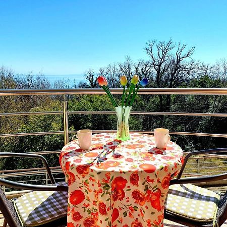 Starry Night - Smart Tv, Extra Big Bed, Big Bathtub, Private Parking, Sea View, Wifi, 2Bedrooms Volosko Eksteriør bilde
