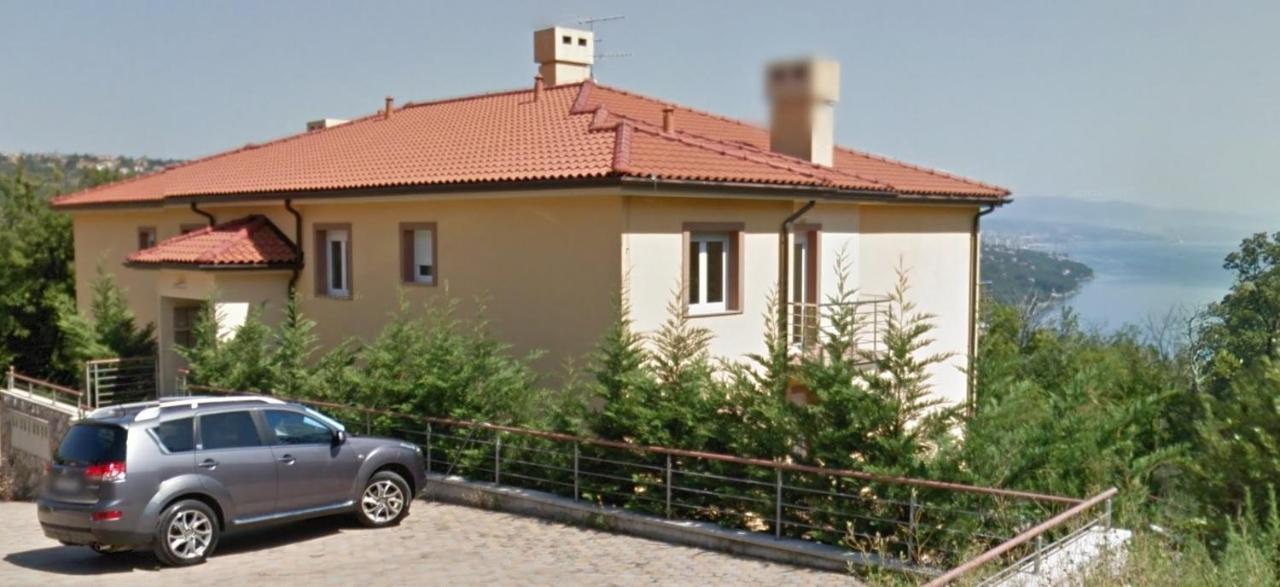 Starry Night - Smart Tv, Extra Big Bed, Big Bathtub, Private Parking, Sea View, Wifi, 2Bedrooms Volosko Eksteriør bilde