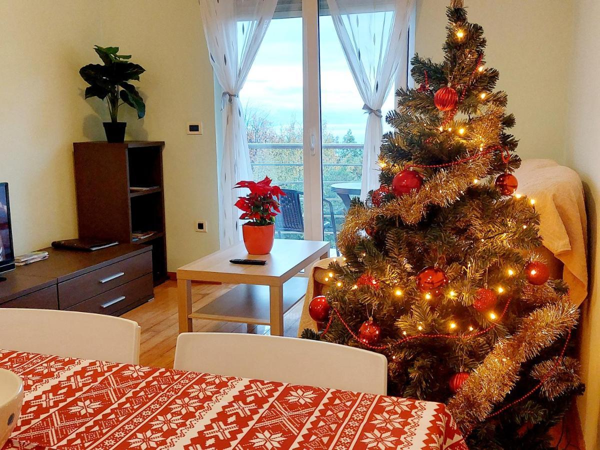 Starry Night - Smart Tv, Extra Big Bed, Big Bathtub, Private Parking, Sea View, Wifi, 2Bedrooms Volosko Eksteriør bilde